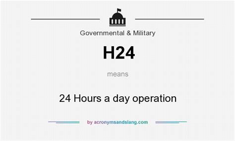 what does h24 mean.